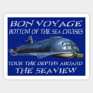 Bon Voyage Bottom of the Sea Cruises Magnet